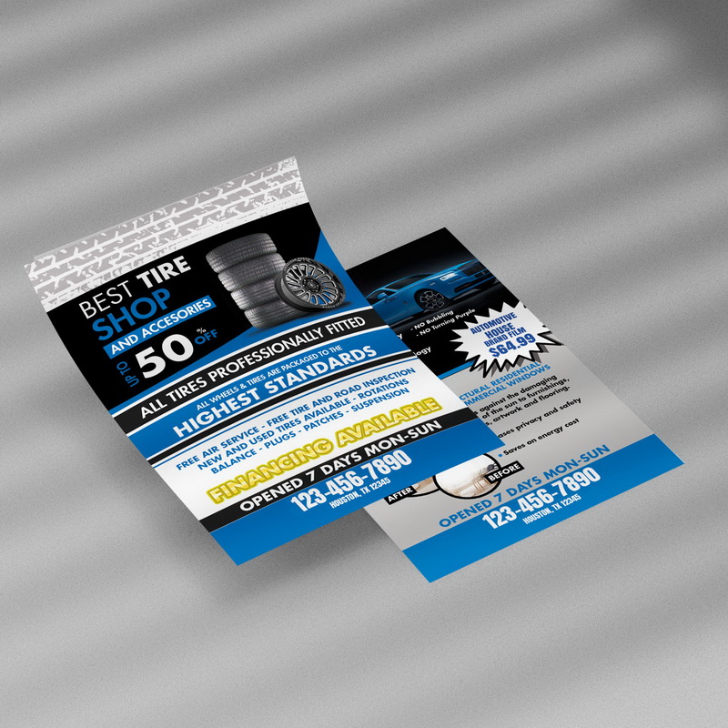 Flyers 5 x 7 ZocWeb